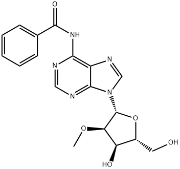 N6-Benzoyl-2'-O-Methyl-adenosine Struktur