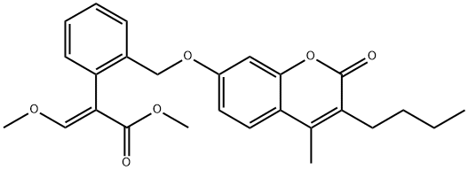 クモキシストロビン 化学構造式