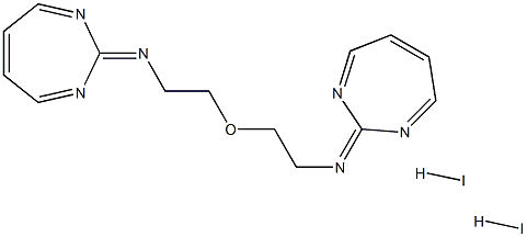 polyhydroxyethylene-bis(2-amino-1,3-diazepine) Struktur