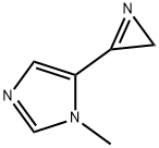 1H-Imidazole,5-(2H-azirin-3-yl)-1-methyl-(9CI) 结构式