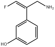 (E)-beta-fluoromethylene-m-tyramine Struktur