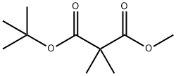 1-tert-Butyl 3-Methyl 2,2-diMethylMalonate Structure