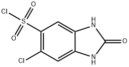 6-chloro-2-oxo-2,3-dihydro-1H-benzimidazole-5-sulfonyl chloride(SALTDATA: FREE) Structure