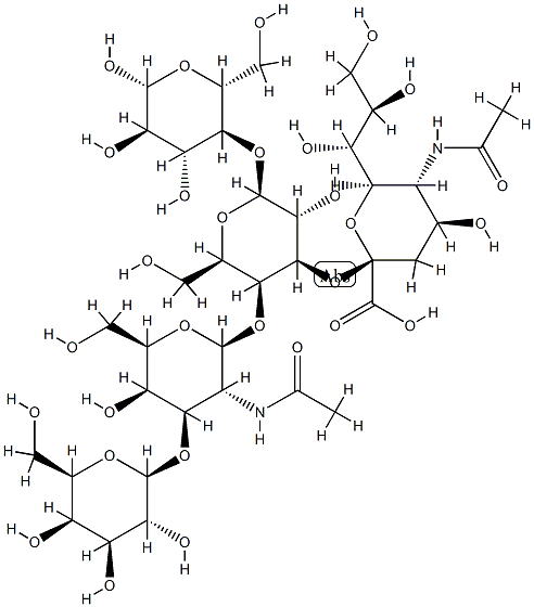 G(M1)-oligosaccharide 结构式