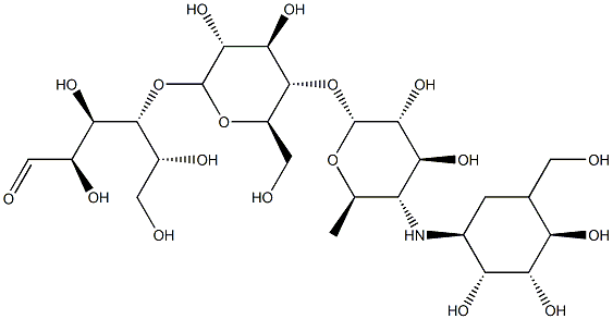 dihydroacarbose Structure