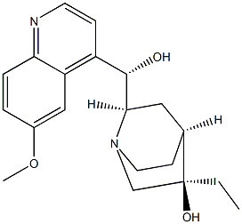 3-hydroxydihydroquinidine Structure