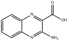 2-Quinoxalinecarboxylicacid,3-amino-(9CI) Structure