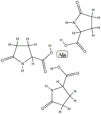 5-氧代-DL-脯氨酸钬络合物 结构式
