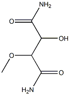 Malamide,  -bta--methoxy-  (4CI) Struktur