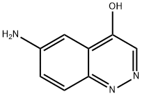 6-amino-4-Cinnolinol Structure