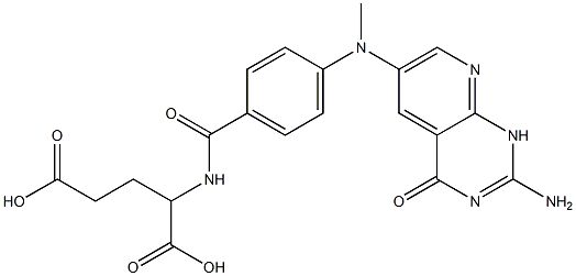 5-deazafolic acid Struktur