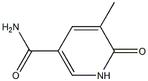 3-Pyridinecarboxamide,1,6-dihydro-5-methyl-6-oxo-(9CI) 结构式