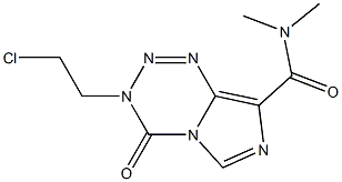 8-(N,N-dimethyl)mitozolomide 结构式