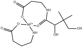 Nickel gamma-aminobutyratopantothenate Structure