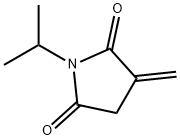 2,5-Pyrrolidinedione,3-methylene-1-(1-methylethyl)-(9CI) 结构式