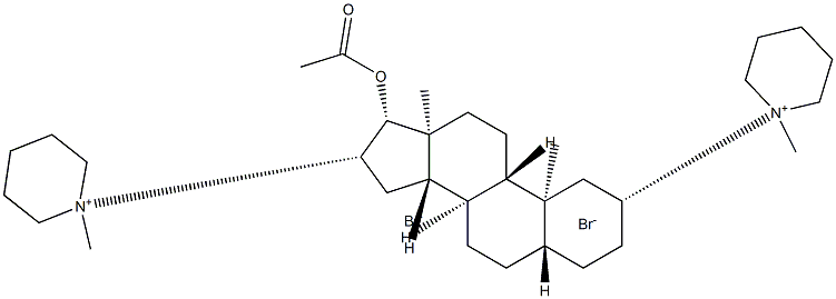 3-(deacetoxy)pancuronium Struktur