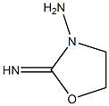 Oxazolidine,3-amino-2-imino-(7CI) Structure