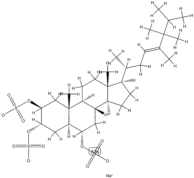 sokotrasterol sulfate Struktur