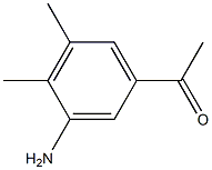 Acetophenone,  3-amino-4,5-dimethyl-  (5CI) Structure