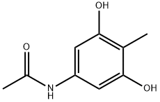 p-Acetotoluidide,  3,5-dihydroxy-  (5CI) 结构式