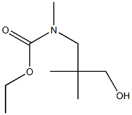 Carbamic  acid,  (-gamma--hydroxy--bta-,-bta--dimethylpropyl)methyl-,  ethyl  ester  (3CI) 结构式