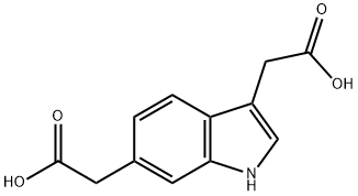 3,6-Indolediaceticacid(5CI) Struktur