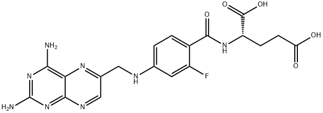 2'-fluoroaminopterin Struktur