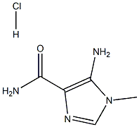 4-Imidazolecarboxamide,5-amino-1-methyl-,hydrochloride(5CI) Structure