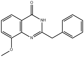 4(1)-Quinazolone,  2-benzyl-8-methoxy-  (3CI) Structure