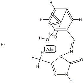 85865-86-7 hydrogen [3-[(4,5-dihydro-3-methyl-5-oxo-1H-pyrazol-4-yl)azo]-4-hydroxybenzenesulphonato(3-)]cuprate(1-)