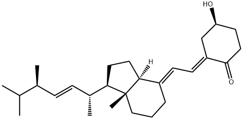 19-nor-10-ketovitamin D2 化学構造式