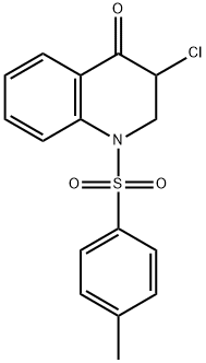 4(1)-Quinolone,  3-chloro-2,3-dihydro-1-p-tolylsulfonyl-  (2CI)|