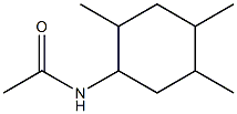 Acetanilide,  hexahydro-2,4,5-trimethyl-  (2CI) 化学構造式