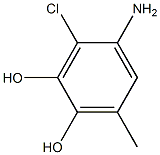 3-Homopyrocatechol,  5-amino-6-chloro-  (2CI) Structure