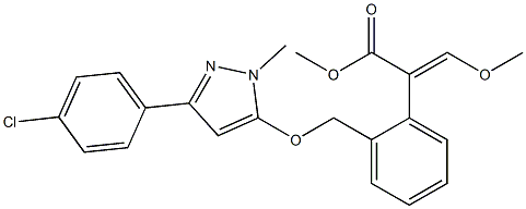 Pyraoxystrobin Structure