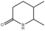 2-Piperidinone,5,6-dimethyl-(9CI) Struktur
