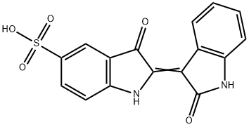 INDIRUBIN-5-MONOSULFONIC ACID Structure