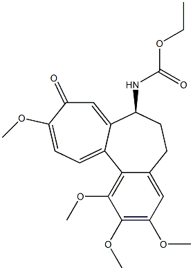 N-Ethoxycarbonyl-N-deacetylcolchicine Structure