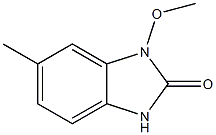 2H-Benzimidazol-2-one,1,3-dihydro-1-methoxy-6-methyl-(9CI) Structure