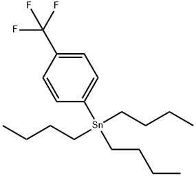 三丁基(4-三氟甲基苯基)锡, 86487-19-6, 结构式