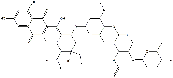 86670-20-4 3'-O-Acetyl-2-hydroxyaclacinomycin