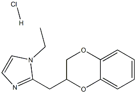 Imiloxan hydrochloride Struktur