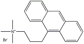 APTAB  [3-(9-Anthracene)propyl triMethylaMMoniuM broMide] Structure