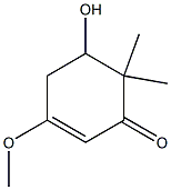 2-Cyclohexen-1-one,5-hydroxy-3-methoxy-6,6-dimethyl-(9CI) Struktur