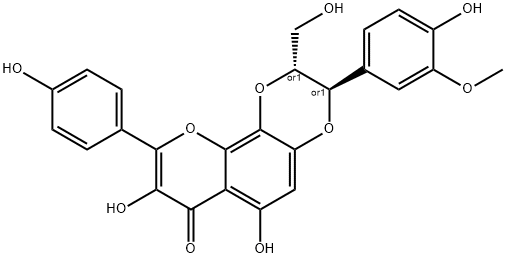 RHODIOLIN, 86831-53-0, 结构式