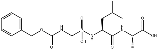 carbobenzoxy-glycyl(p)-leucyl-alanine 结构式