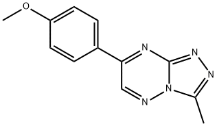 4-(4-methoxyphenyl)-9-methyl-1,2,5,7,8-pentazabicyclo[4.3.0]nona-2,4,6 ,8-tetraene Struktur