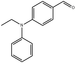 4-(乙基(苯基)氨基)苯甲醛 结构式