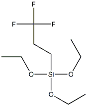 Diethoxy-methyl-(3,3,3-trifluoro-propyl)-silane Struktur
