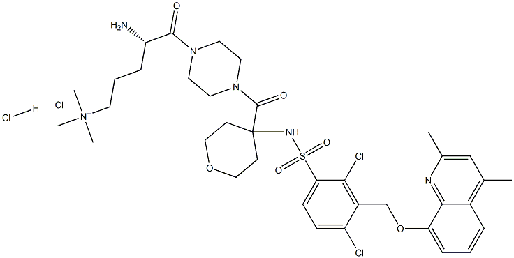 Fasitibant chloride hydrochloride Structure